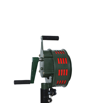 雅恪尚 固定式手摇警报器三脚架手持防控报警器工厂登山防灾自救火灾演习报警器