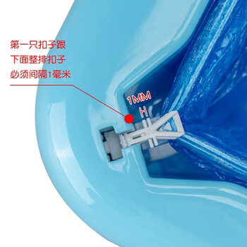 正之昇  自动鞋套机踩脚 商用套鞋机 办公用鞋膜机 酒店宾馆会所脚套机 XT02 蓝色