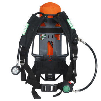 梅思安 10165420 AX2100空气呼吸器 BTIC碳纤瓶气瓶带表 30MP橡胶全面罩 1套