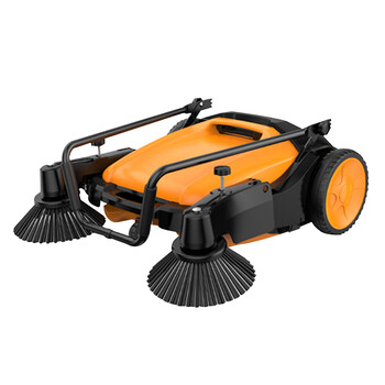 海斯迪克 gnjz-1296 无动力手推式扫地机 清洁道路粉尘清扫车 