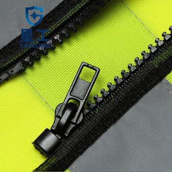 星工（XINGGONG）反光背心 夏季透气网布交通马甲反光服骑行施工环卫荧光衣 荧光黄XGG-023