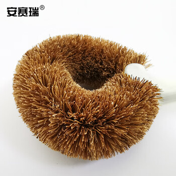 安赛瑞 长柄椰棕刷 洗锅刷清洁刷厨房除油刷 厨房清洁刷 清洁用品27358
