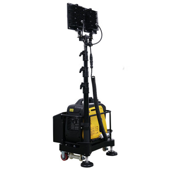 华荣(WAROM) GAD505H-III 2x60W AC220V/50Hz IP65 LED 色温6000K 升降式照明装置 (计价单位：台) 黑色