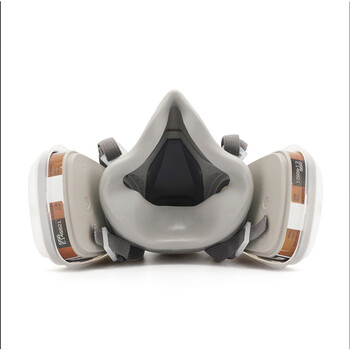 普达PD-TC-FD-410防毒面具 面罩+2个[P-H2S-1]蓝色过滤件 防工业粉尘 定制