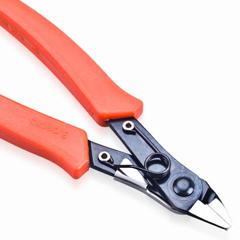三山（3.peaks）进口迷你电子钳 SP-11 斜口钳 防飞散剪钳 斜嘴钳  125mm 20度角