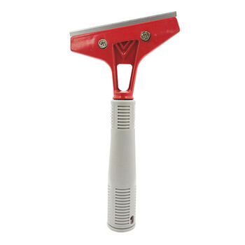 海斯迪克 HKQJ12 美缝清洁刀 瓷砖去污除胶清洁铲刀 保洁工具玻璃铲刀红色（1把）