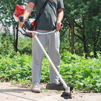 凯姿川崎动力割草机汽油大功率开荒收割除草机农用二冲程侧挂割灌机