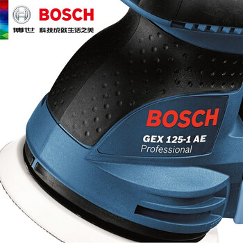 博世BOSCH砂磨机木工墙面打磨砂纸机研磨机 博世砂光机GEX125-1AE