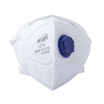 南核 1004 KN95口罩 呼吸阀 防雾霾 PM2.5 针织带 环保装【1个】