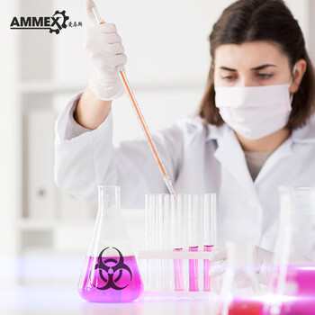 爱马斯一次性乳胶手套 防护 实验室清洁检查工作劳保100只/盒 TLFC L码