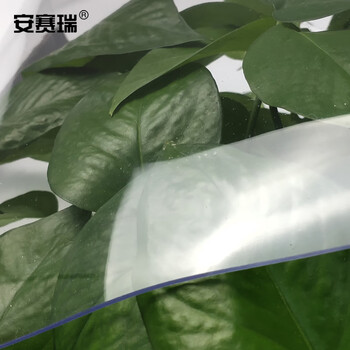 安赛瑞 PVC桌布 防水防烫防油免洗塑料透明软玻璃饭桌胶垫 宽60cm长120cm 27268