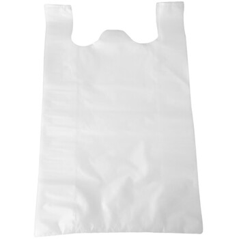飞尔（FLYER）白色塑料袋 拎手13cm【30cm×50cm】100个起订 可定制