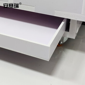安赛瑞 雨伞收纳架 酒店大堂商用雨伞桶 单桶+5层4孔 雨伞门口放置筒 放20~30把伞 白色700591