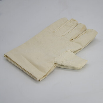 东电通信 DODEM DT-ST002 火箭头帆布手套 白