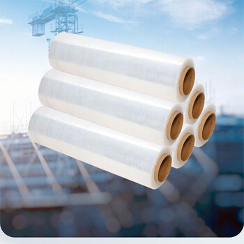 飞尔（FLYER）手用缠绕膜 包装膜 自粘性拉伸膜 宽45cm  净重3kg/卷 膜厚2丝   6卷1箱【FLJD022】