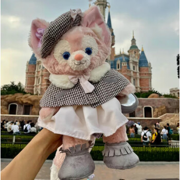 迪士尼disney玲娜贝儿公仔毛绒玩具迖菲新朋友琳娜贝尔玩偶小狐狸布