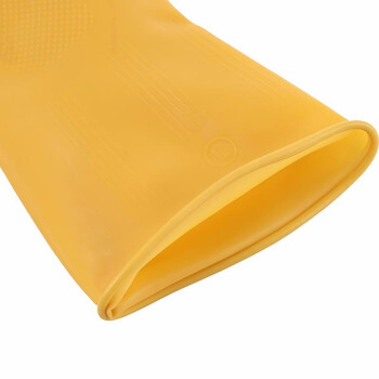 庄太太【S】橡胶手套牛筋胶皮洗衣厨房劳保乳胶胶手套洗碗