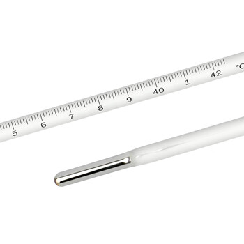 匡建仪表(CONJANT)石油玻璃温度计 GB-54 1支 34-42℃精密棒式测温仪 工业化工实验室用 可过检 GB-54