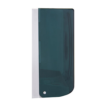 美家日记（MEIJIARIJI）茶色擦手纸盒 干手三折纸巾盒 商用免打孔 吸水纸盒 酒店宾馆公共卫生间抽纸盒