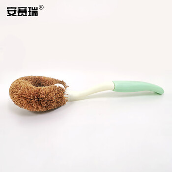 安赛瑞 长柄椰棕刷 洗锅刷清洁刷厨房除油刷 厨房清洁刷 清洁用品27358