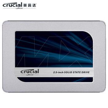 英睿达（Crucial）500G SSD固态硬盘 SATA3.0接口 MX500系列
