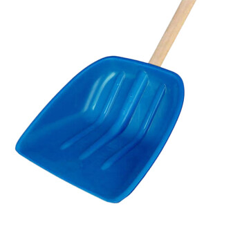 海斯迪克 塑料除雪铲 粮食铲胶铲推雪板 含柄耐磨塑料锹 大号白色 gnjz-1262