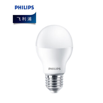 飞利浦（PHILIPS）照明企业客户 经济型LED球泡 15W E27螺口 6500K A67 白光 优惠装10只 