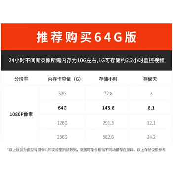 大华dahua监控摄像头 200万无线室外摄像头 防水红外夜视智能网络wifi手机远程监控 DH-P20A2-W(E) 不含卡