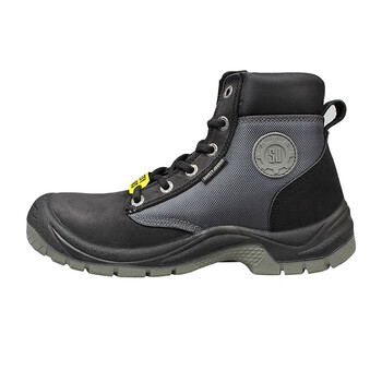 鞍琸宜/SAFETY JOGGERS DAKAR S3 中帮安全鞋防砸防刺穿防静电劳保鞋钢头劳保鞋 黑色 1双装 44码