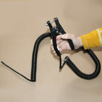 越翔安防570静电接地线夹 夹子1个+5米接地线 加油站加气站抗氧化接地线夹 定制