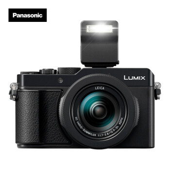 松下（Panasonic）LX100M2 数码相机卡片机 4/3（1.33）英寸大底相机 徕卡镜头 F1.7-2.8 4K视频 触摸屏 WIFI