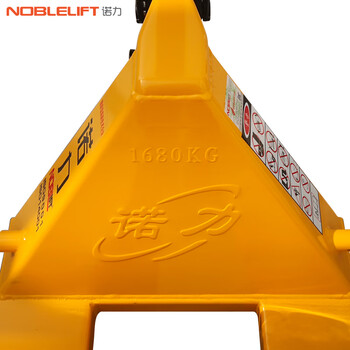 诺力（NOBLELIFT）叉车手动液压搬运车轻型地牛手拉车DF1.68吨外宽550叉长1150MM尼龙轮
