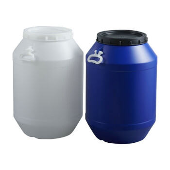 金兽塑料化工桶GC3401塑料手提桶试剂液体桶50L白色圆桶