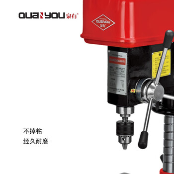 泉有（quanyou）台式钻床台钻 QY-4522T 工业台钻大功率电钻轻型台式钻220V/20MM