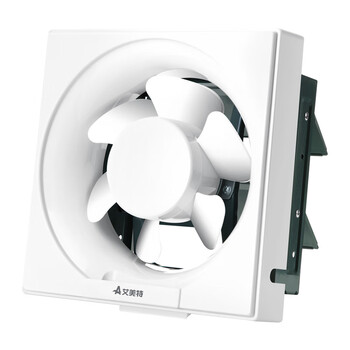 艾美特换气扇窗式排气扇10寸厨房排风扇卫生间墙壁用洗手间抽风机开孔290*290mm无网罩XF2560P