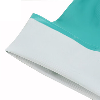 者也 耐油丁腈橡胶手套耐酸碱防化工业塑胶家务洗碗印刷劳保防护胶手套 L码 3双起订