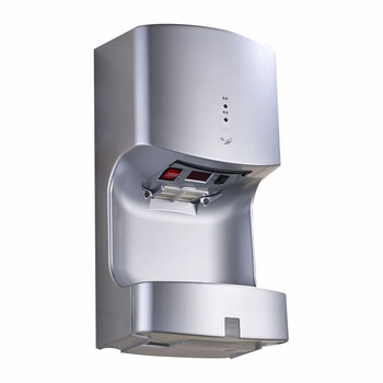 益美得 LK5001高速干手器带接水盒烘手机烘手器感应烘干机 白色 单台