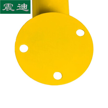 震迪U型挡车器倒车车库定位器钢管挡车柱防撞杆2米S11408可定制