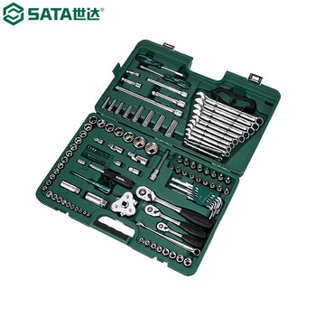 世达（SATA）09014A 120+2件6.3x10x12.5MM系列综合组套