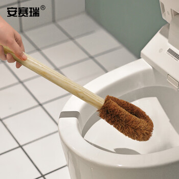安赛瑞 椰棕马桶刷 马桶刷厕所刷卫生间洁厕刷 长59cm 清洁用品27360