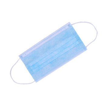 出极 一次性劳保口罩 防尘口罩 蓝色 均码 50个/包
