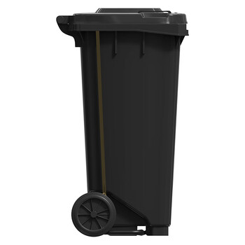 科力邦（Kelibang） 户外垃圾桶 大号加厚120L脚踏垃圾桶商用分类垃圾桶塑料环卫垃圾桶带盖 KB1068 灰色