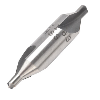 上工【1支】不带护锥复合中心钻A型5mm HSS高速钢中心钻头定点钻