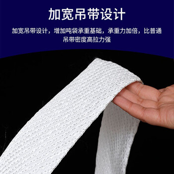 飞尔（FLYER）软托盘吨袋  2吨航吊吊机叉车吨包 袋集装袋吊袋四吊高120cm托盘100x100cm【FLJD311】