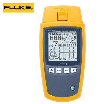 福禄克（FLUKE）电缆测试仪网络验证测试仪电缆验测仪故障检测仪 MS-POE 标配