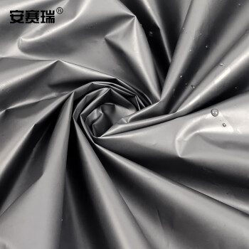 安赛瑞 可降解垃圾袋 大号分类黑色垃圾袋 (100只装) 55×60cm学校园林酒店物业环保平口垃圾袋  27496