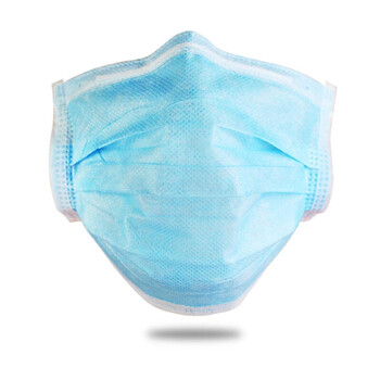 谋福CNMF一次性无纺布口罩防尘防护口罩【 50只装】813L
