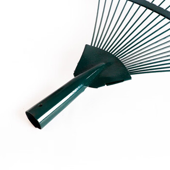 庄太太【钢丝硬齿22齿耙+1.2米木柄】落叶草坪草耙子钢丝草耙扫地扒草不锈钢伸缩工具