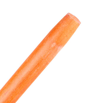 康丽雅 K-1257 槐木杆配件 铁锨杆耙子杆雪铲把木柄实木把 1.4米红黄色