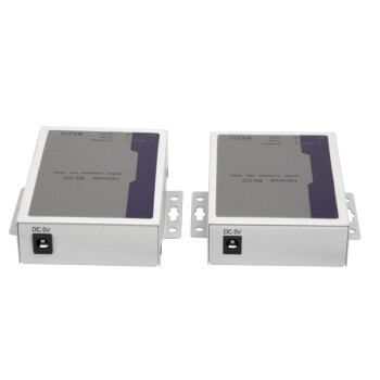 天背 RS232光端机工业级数据控制光猫光纤收发器SC接口一对双向传输 TB-RS232